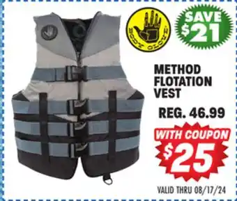 Big 5 Body Glove Method Flotation Vest offer