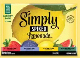 Target Select Simply Spiked 12-pk. hard drinks offer