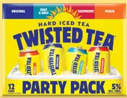 Target Twisted Tea 12-pk. hard drinks offer