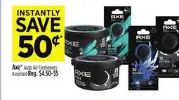 Dollar General Axe Auto Air Fresheners offer