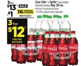 Dollar General Coca-Cola or Sprite offer