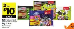 Dollar General Mars Halloween Variety Bags offer