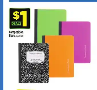 Dollar General Composition Book offer