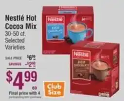 Smart & Final Nestlé Hot Cocoa Mix offer