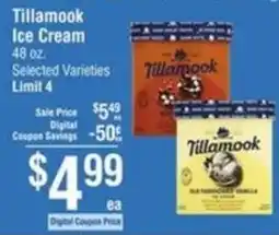 Smart & Final Tillamook Ice Cream offer