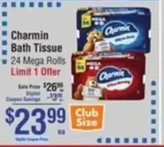 Smart & Final Charmin Bath Tissue offer