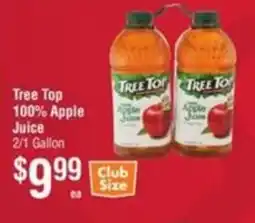 Smart & Final Tree Top 100% Apple Juice offer