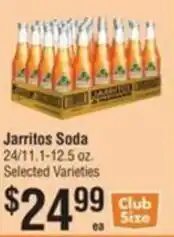 Smart & Final Jarritos Soda offer