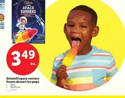 Lidl Gelatelli space runners frozen dessert ice pops offer