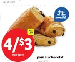 Lidl pain au chocolat offer