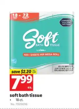 Lidl soft bath tissue offer
