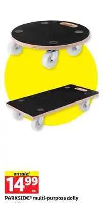 Lidl PARKSIDE multi-purpose dolly offer