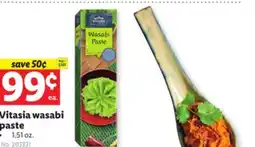 Lidl Vitasia wasabi paste offer