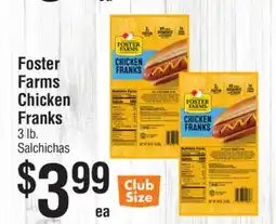 Smart & Final Foster Farms Chicken Franks offer