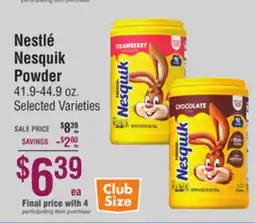 Smart & Final Nestlé Nesquik Powder offer
