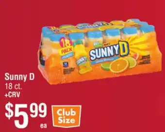 Smart & Final Sunny D offer