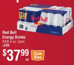 Smart & Final Red Bull Energy Drinks offer