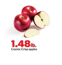 Hy-Vee Cosmic Crisp apples offer