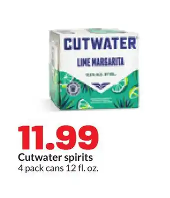 Hy-Vee Cutwater spirits offer