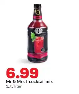 Hy-Vee Mr & Mrs T cocktail mix offer