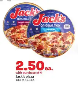 Hy-Vee Jack's pizza offer