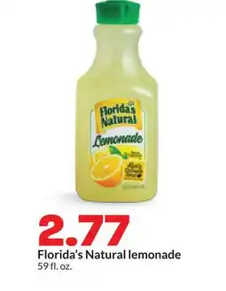 Hy-Vee Florida's Natural lemonade offer