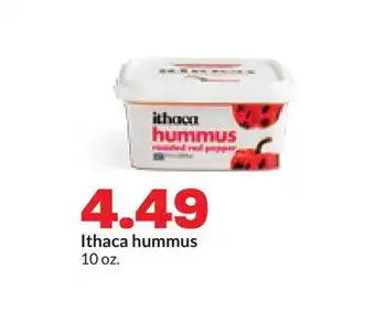 Hy-Vee Ithaca hummus offer