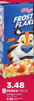 Hy-Vee Kellogg's cereal offer
