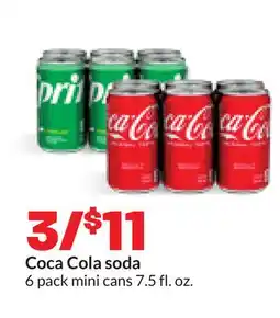 Hy-Vee Coca Cola Soda offer