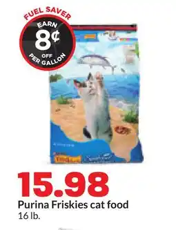 Hy-Vee Purina Friskies cat food offer