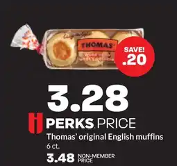 Hy-Vee Thomas' original English muffins offer