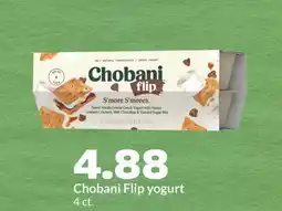 Hy-Vee Chobani Flip yogurt offer
