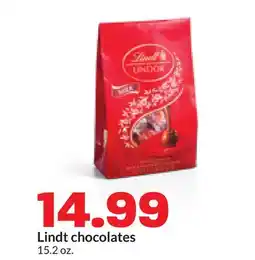 Hy-Vee Lindt chocolates offer