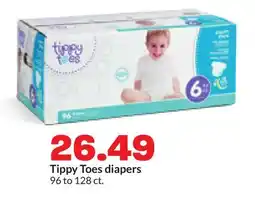 Hy-Vee Tippy Toes diapers offer