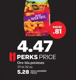 Hy-Vee Ore-Ida potatoes offer