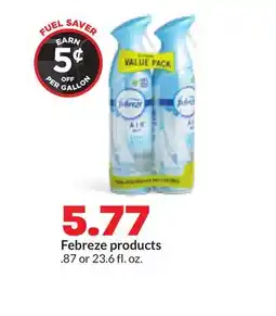 Hy-Vee Febreze products offer
