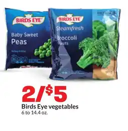 Hy-Vee Birds Eye vegetables offer