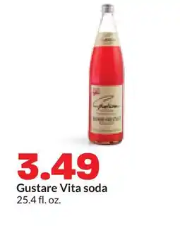 Hy-Vee Gustare Vita soda offer