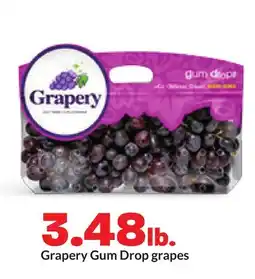Hy-Vee Grapery Gum Drop grapes offer