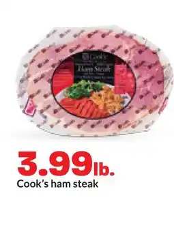 Hy-Vee Cook's ham steak offer