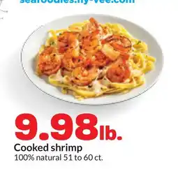 Hy-Vee Cooked shrimp offer