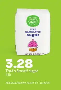 Hy-Vee That's Smart! sugar offer