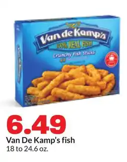 Hy-Vee Van De Kamp's fish offer