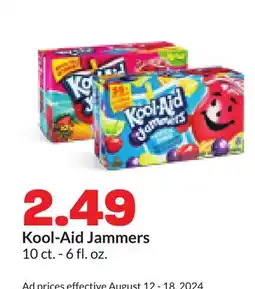 Hy-Vee Kool-Aid Jammers offer