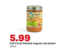 Hy-Vee Full Circle Market organic nut butter offer