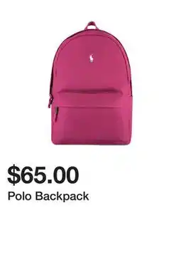 Belk Polo Backpack offer