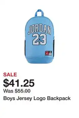 Belk Boys Jersey Logo Backpack offer