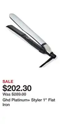 Ulta Beauty Ghd Platinum+ Styler 1'' Flat Iron offer