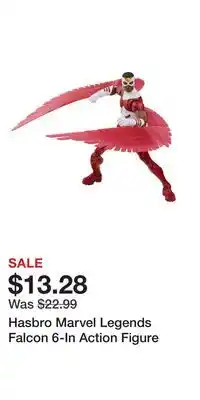 Game Stop Hasbro Marvel Legends Falcon 6-In Action Figure offer