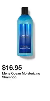 Bath & Body Works Mens Ocean Moisturizing Shampoo offer